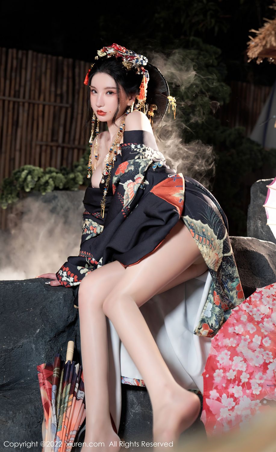 《秀人网 周于希dummy(Dummy Zhou) 和服写真 No.5537》第5张,模特周于希dummy(Dummy Zhou),秀人网,和服主题,全套67张