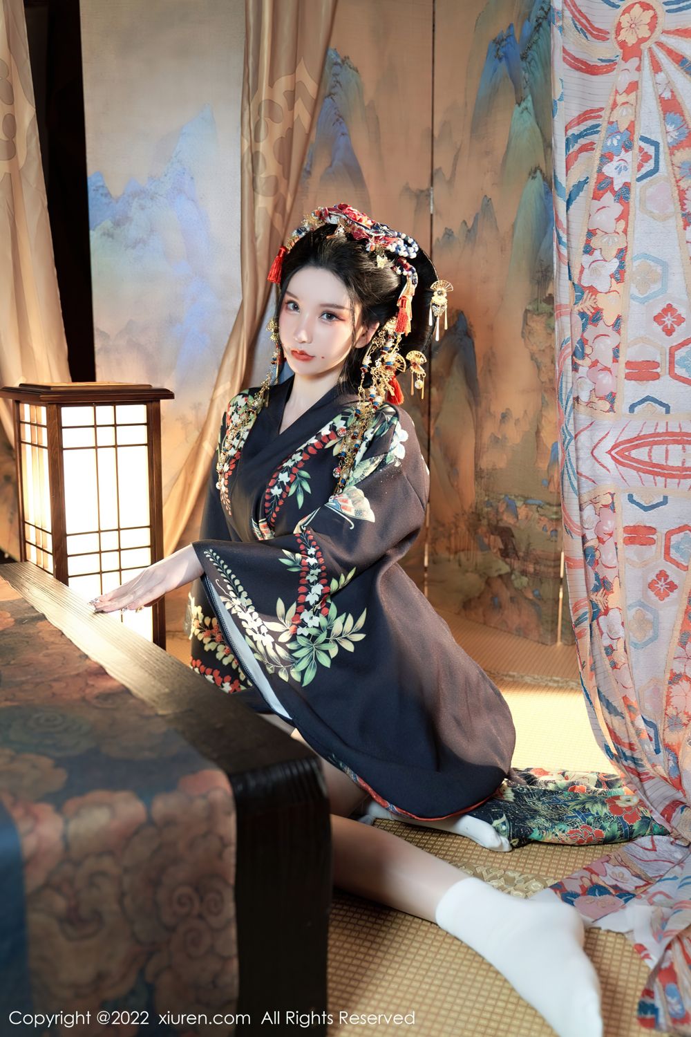《秀人网 周于希dummy(Dummy Zhou) 和服写真 No.5537》第7张,模特周于希dummy(Dummy Zhou),秀人网,和服主题,全套67张