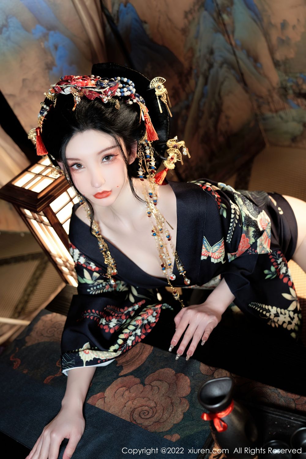 《秀人网 周于希dummy(Dummy Zhou) 和服写真 No.5537》第26张,模特周于希dummy(Dummy Zhou),秀人网,和服主题,全套67张