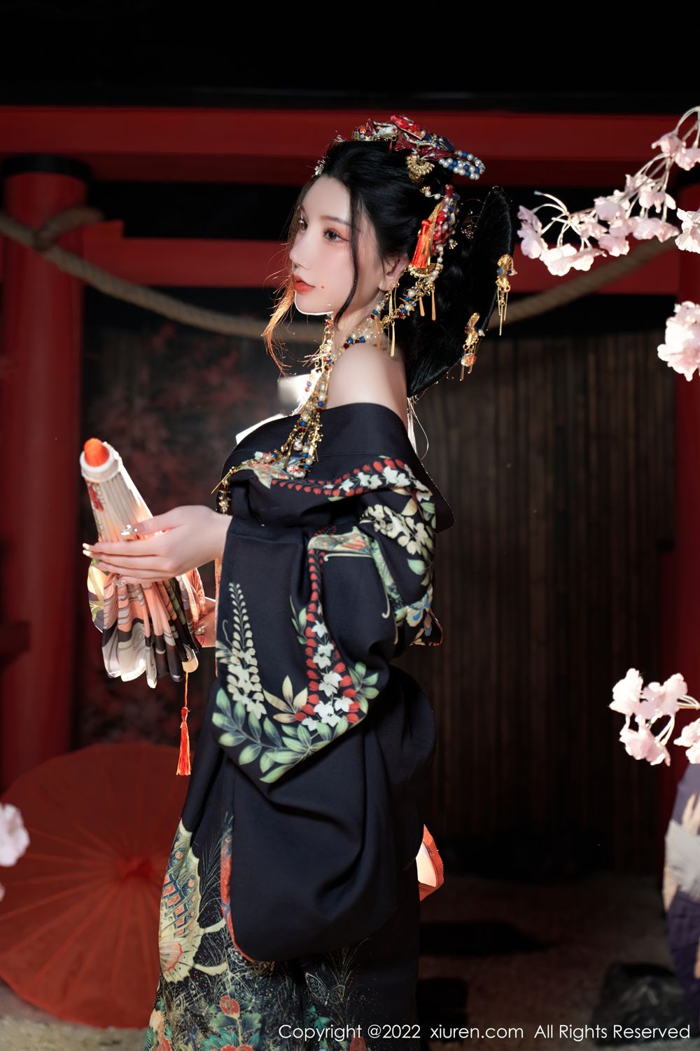 《秀人网 周于希dummy(Dummy Zhou) 和服写真 No.5537》第47张,模特周于希dummy(Dummy Zhou),秀人网,和服主题,全套67张