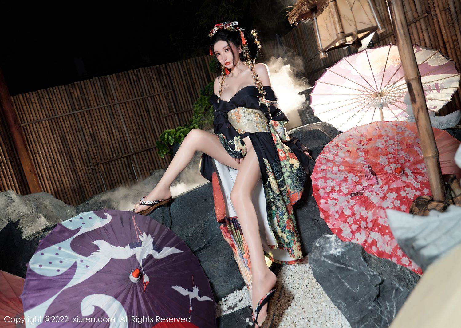 《秀人网 周于希dummy(Dummy Zhou) 和服写真 No.5537》第55张,模特周于希dummy(Dummy Zhou),秀人网,和服主题,全套67张