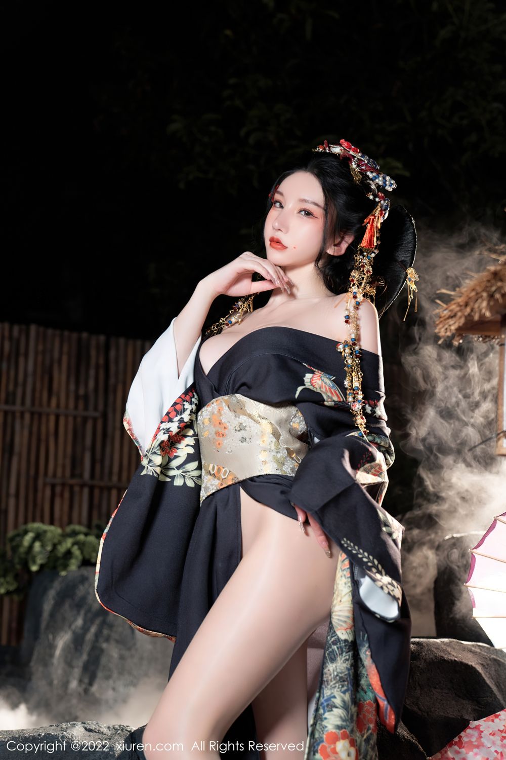 《秀人网 周于希dummy(Dummy Zhou) 和服写真 No.5537》第62张,模特周于希dummy(Dummy Zhou),秀人网,和服主题,全套67张