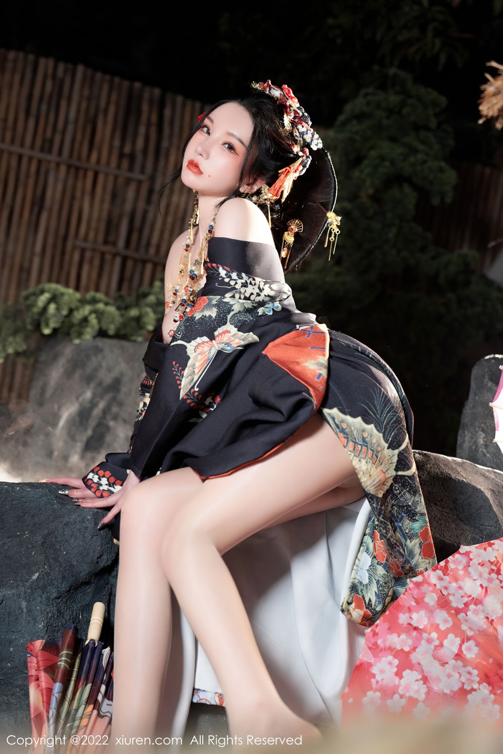 《秀人网 周于希dummy(Dummy Zhou) 和服写真 No.5537》第65张,模特周于希dummy(Dummy Zhou),秀人网,和服主题,全套67张