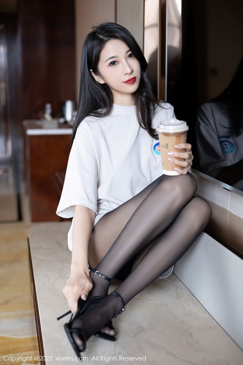 《秀人网 林乐一(Lin Le Yi) 黑丝写真 No.5507》第5张,模特林乐一(Lin Le Yi),秀人网,黑丝主题,全套80张