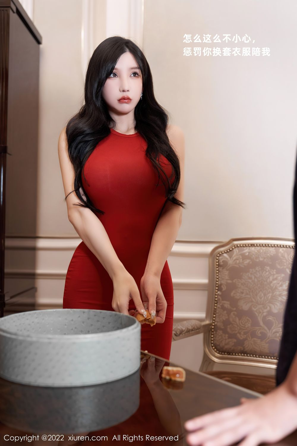《秀人网 周于希dummy(Dummy Zhou) 高清写真 No.5574》第14张，模特周于希dummy(Dummy Zhou)，秀人网，全套78张