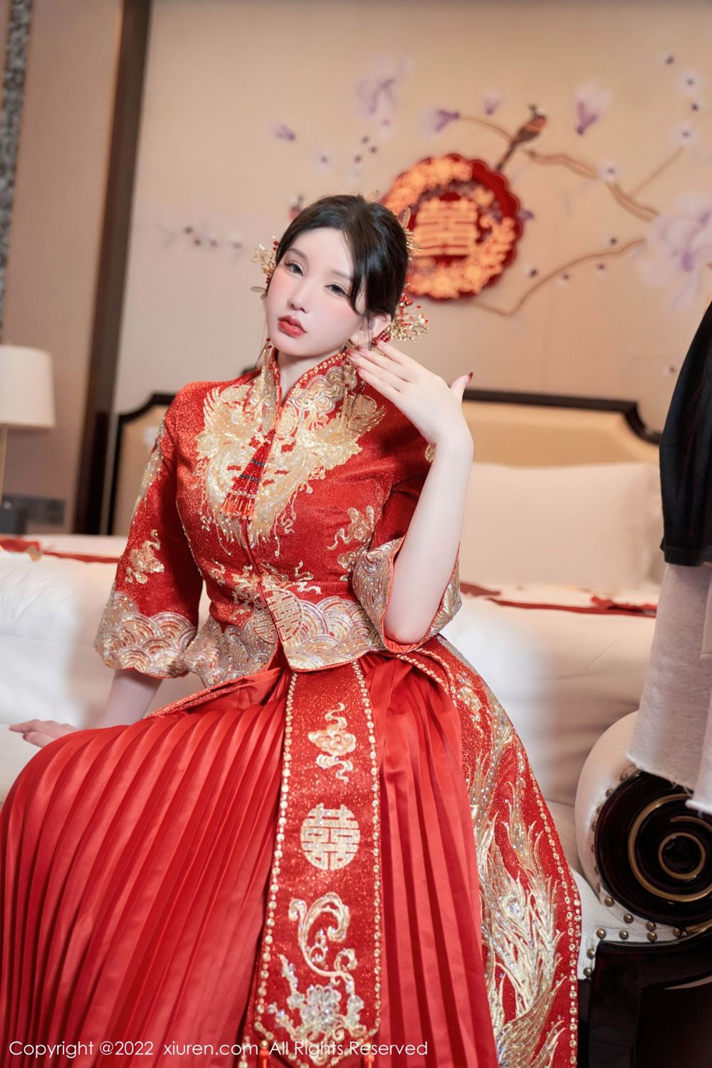 《秀人网 周于希dummy(Dummy Zhou) 高清写真 No.5675》第25张，模特周于希dummy(Dummy Zhou)，秀人网，全套77张