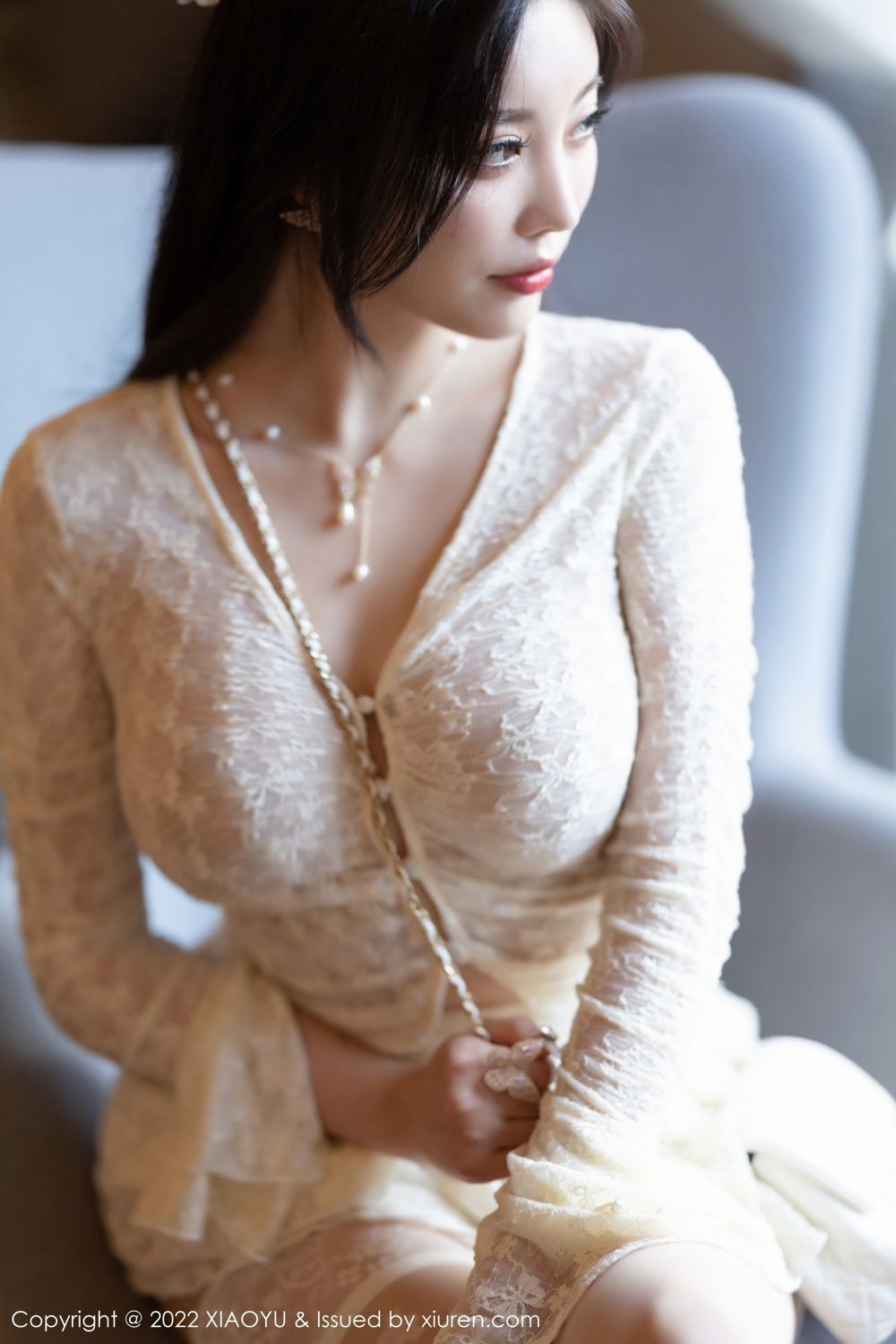 《语画界 陆萱萱(Lu Xuan Xuan) 制服写真 VOL.912》第15张,模特陆萱萱(Lu Xuan Xuan),语画界,制服主题,全套50张