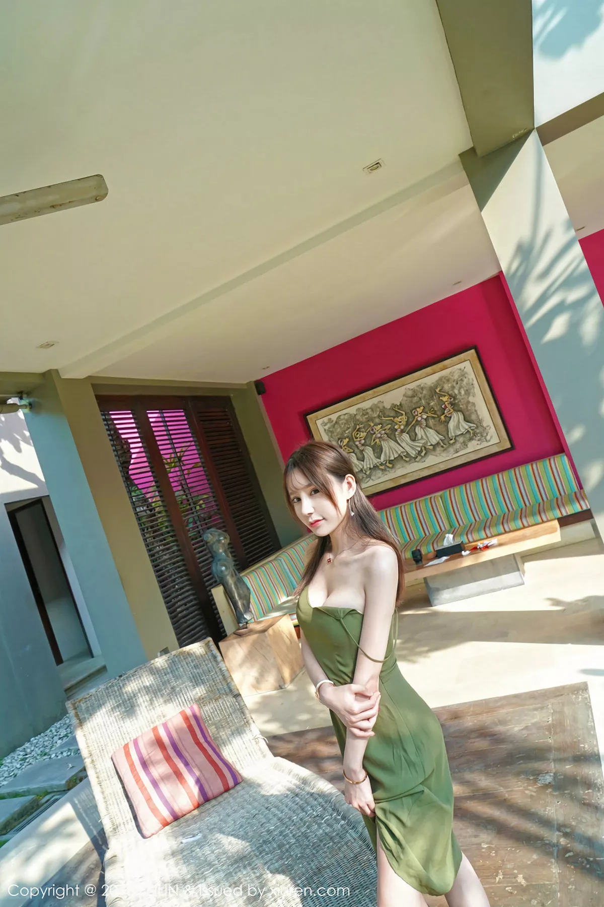 《FeiLin嗲囡囡 周于希 嗲囡囡写真 第144期》第10张，模特周于希，feilin，嗲囡囡主题，全套43张