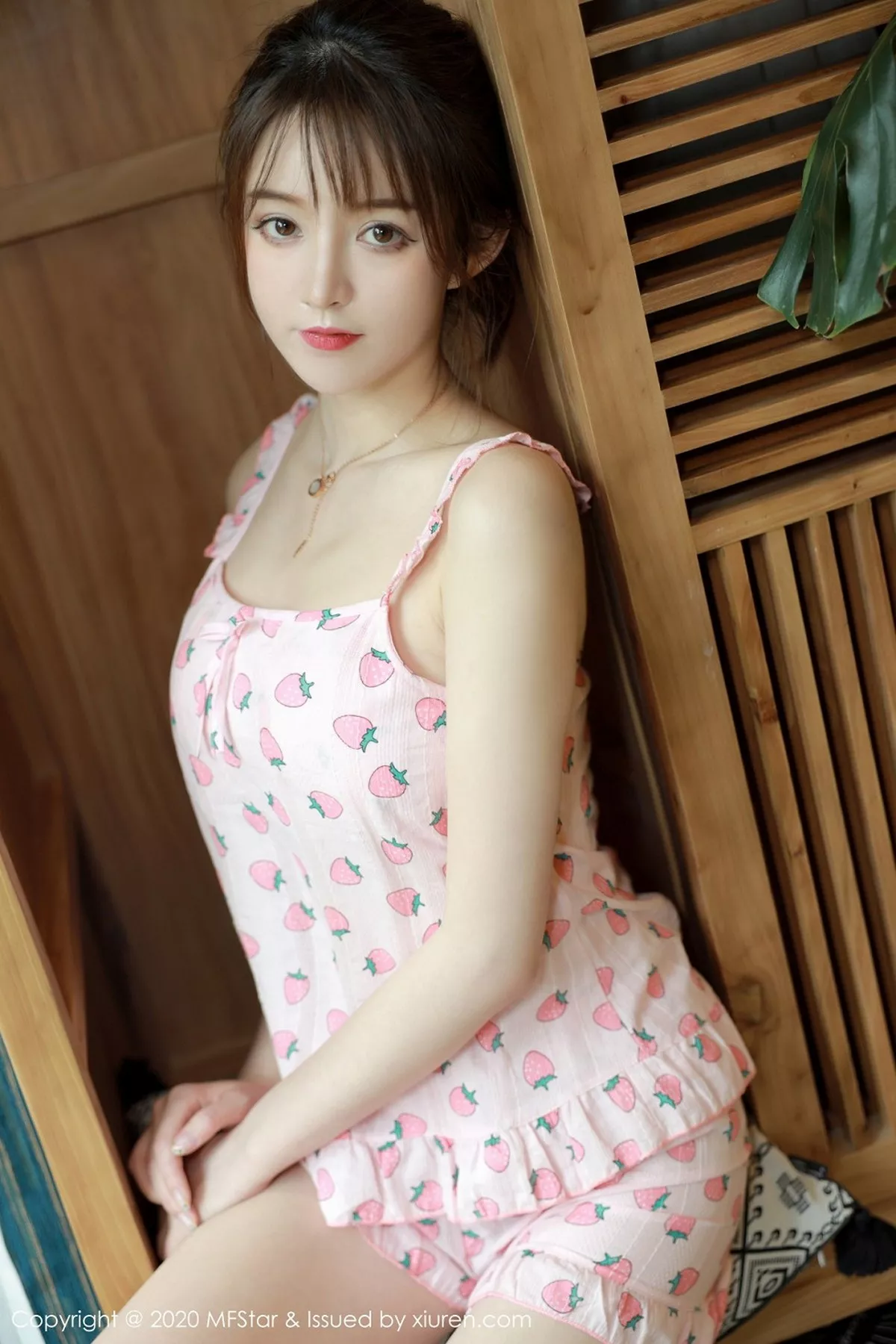 《MFStar模范学院 yoo优优 高清写真 第349期》第40张，模特yoo优优，mfstar，全套50张