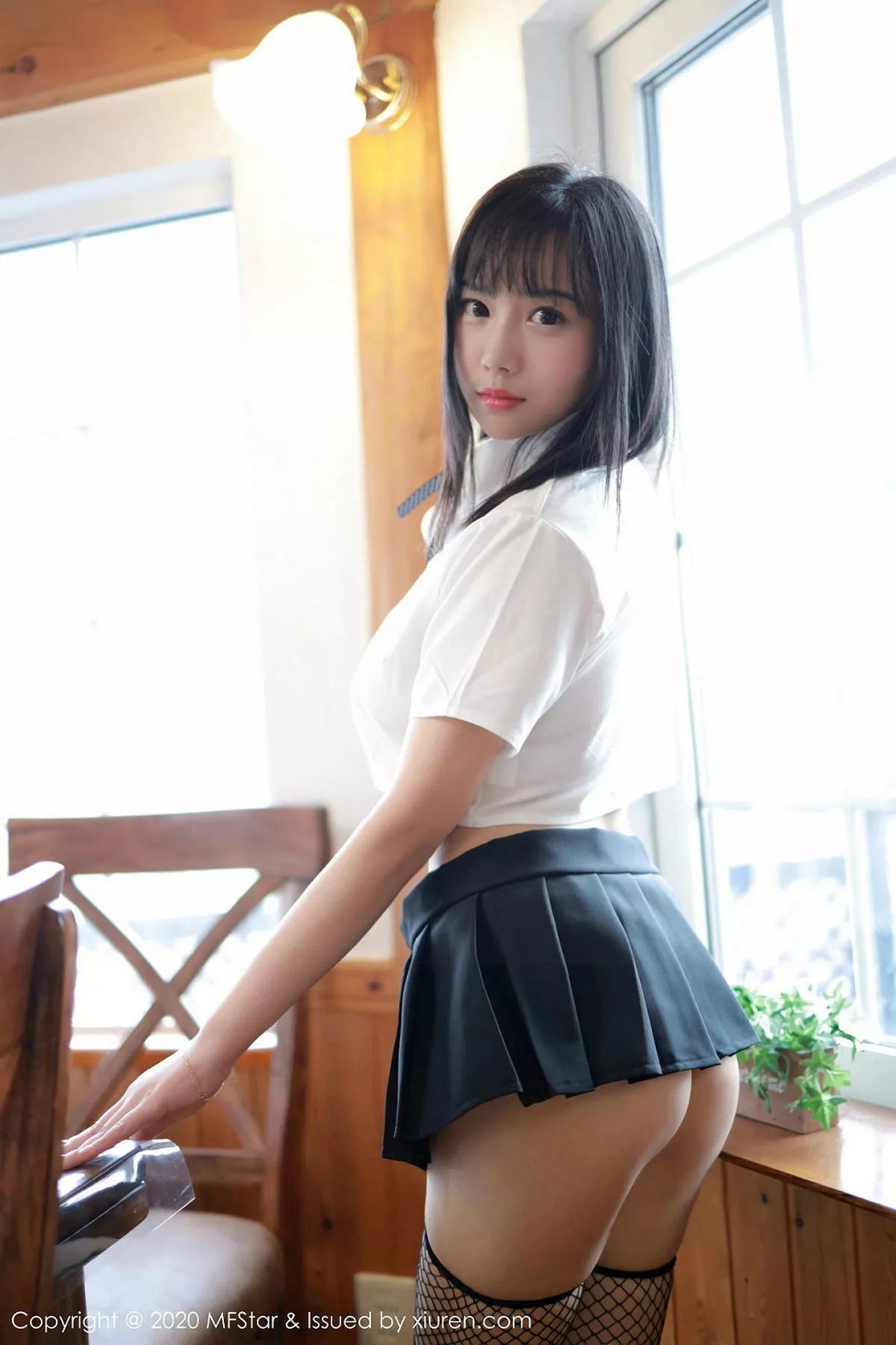 《MFStar模范学院 徐微微 高清写真 第255期》第1张，模特徐微微，mfstar，全套52张