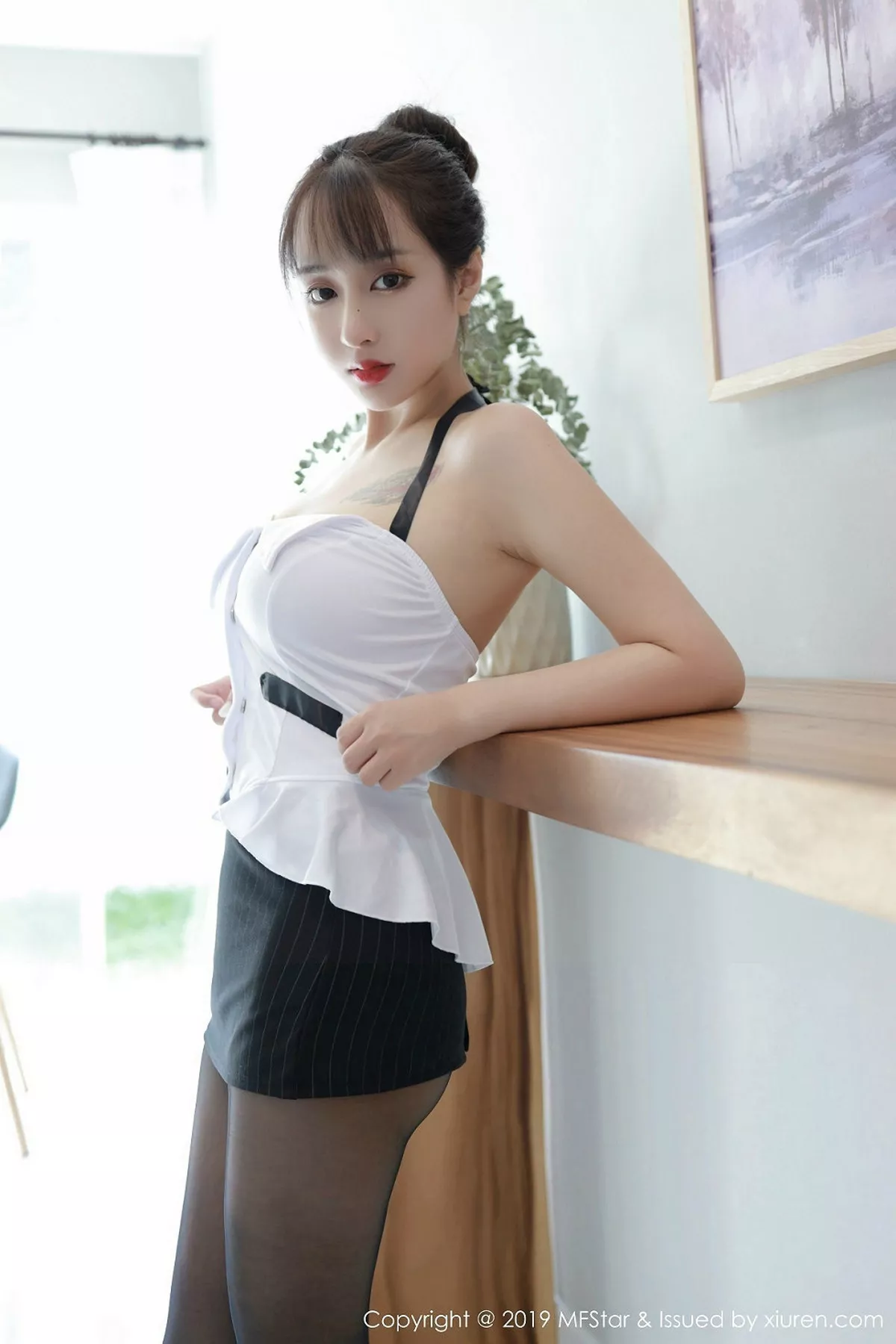 《MFStar模范学院 林子欣 高清写真 第238期》第51张，模特林子欣，mfstar，全套51张