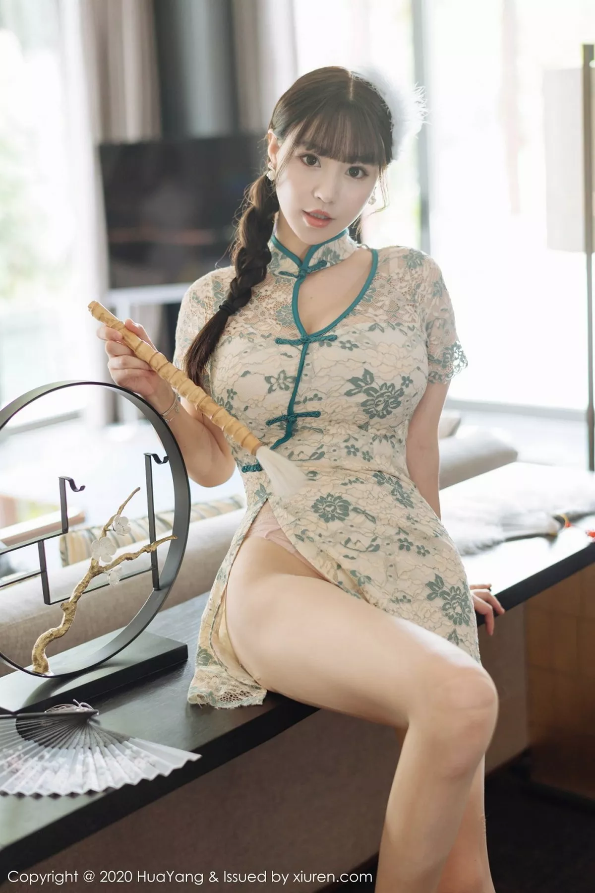《花漾 朱可儿 高清写真 第256期》第4张，模特朱可儿，花漾，全套56张