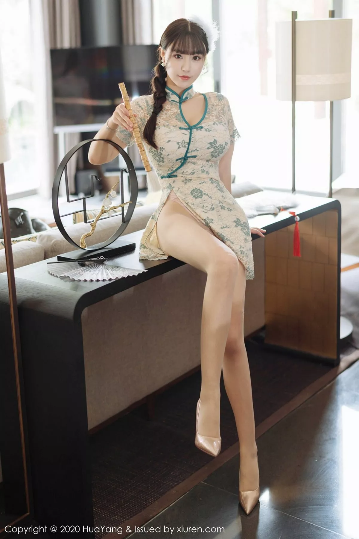 《花漾 朱可儿 高清写真 第256期》第5张,模特朱可儿,花漾,全套56张