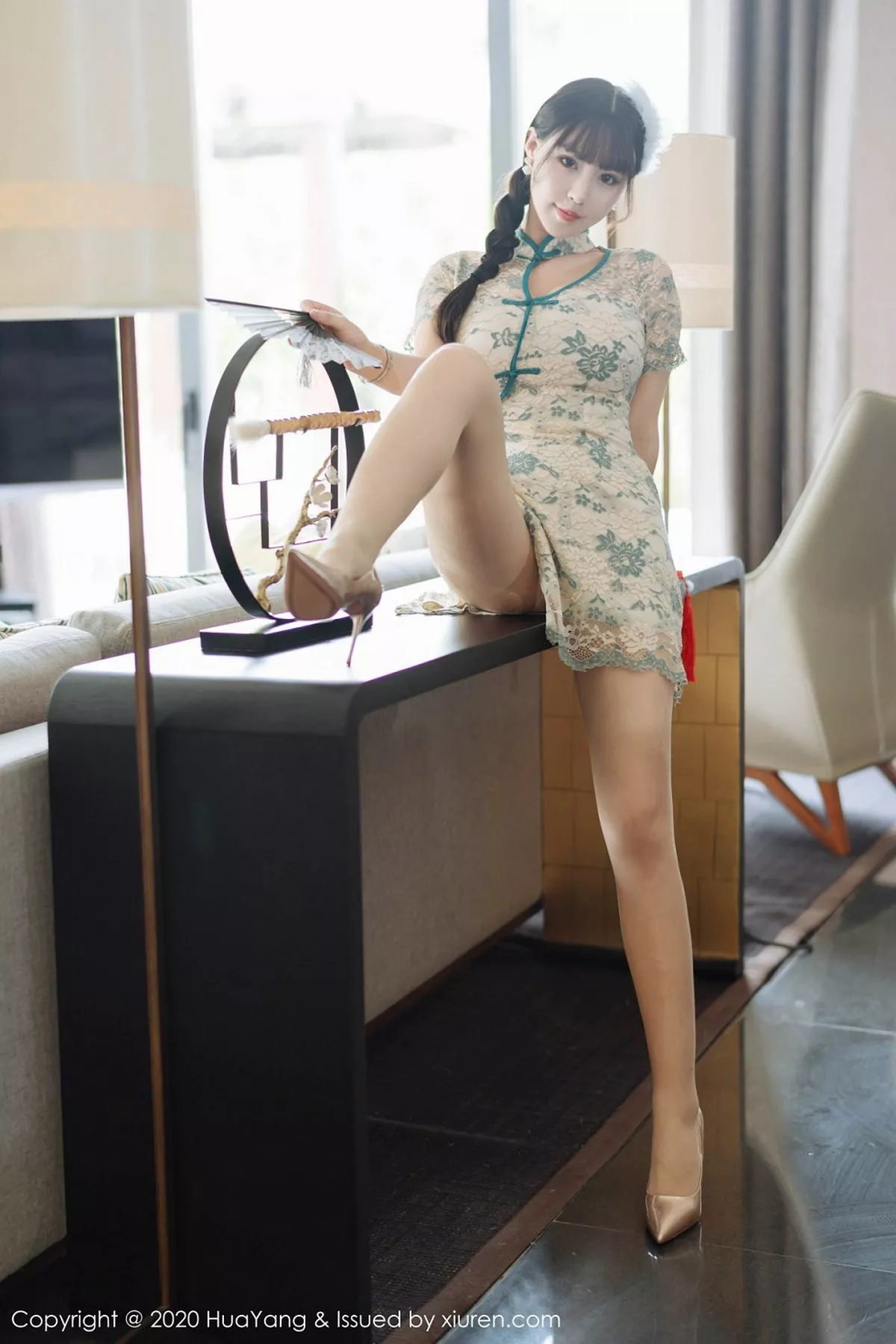 《花漾 朱可儿 高清写真 第256期》第12张，模特朱可儿，花漾，全套56张