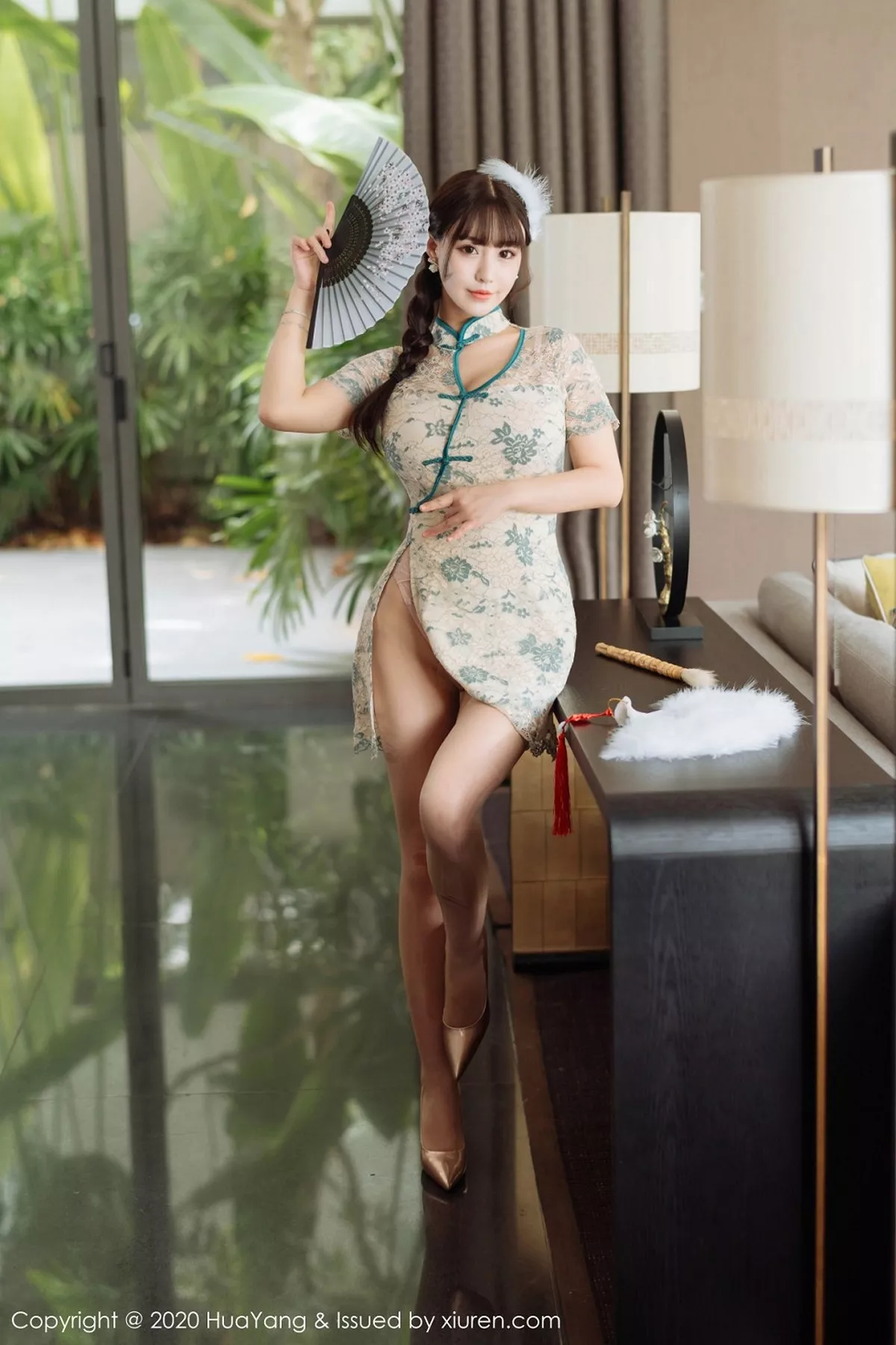 《花漾 朱可儿 高清写真 第256期》第33张，模特朱可儿，花漾，全套56张