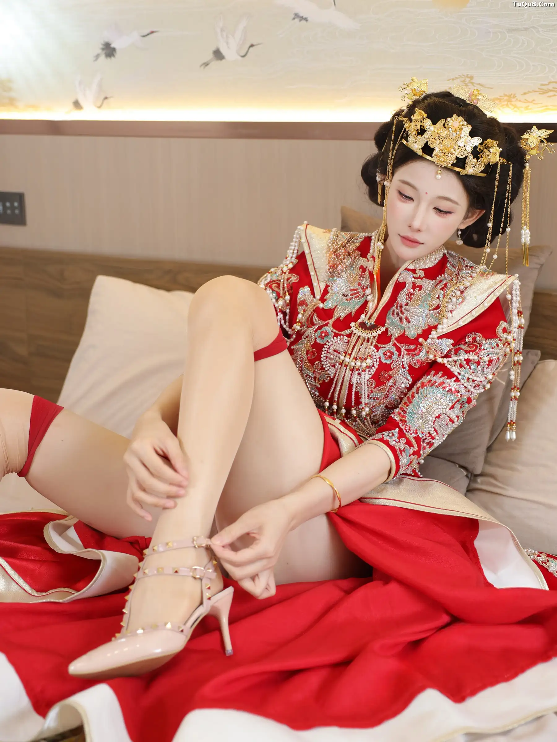 《秀人网 梨霜儿 高清写真》第13张，模特梨霜儿，秀人网，全套91张