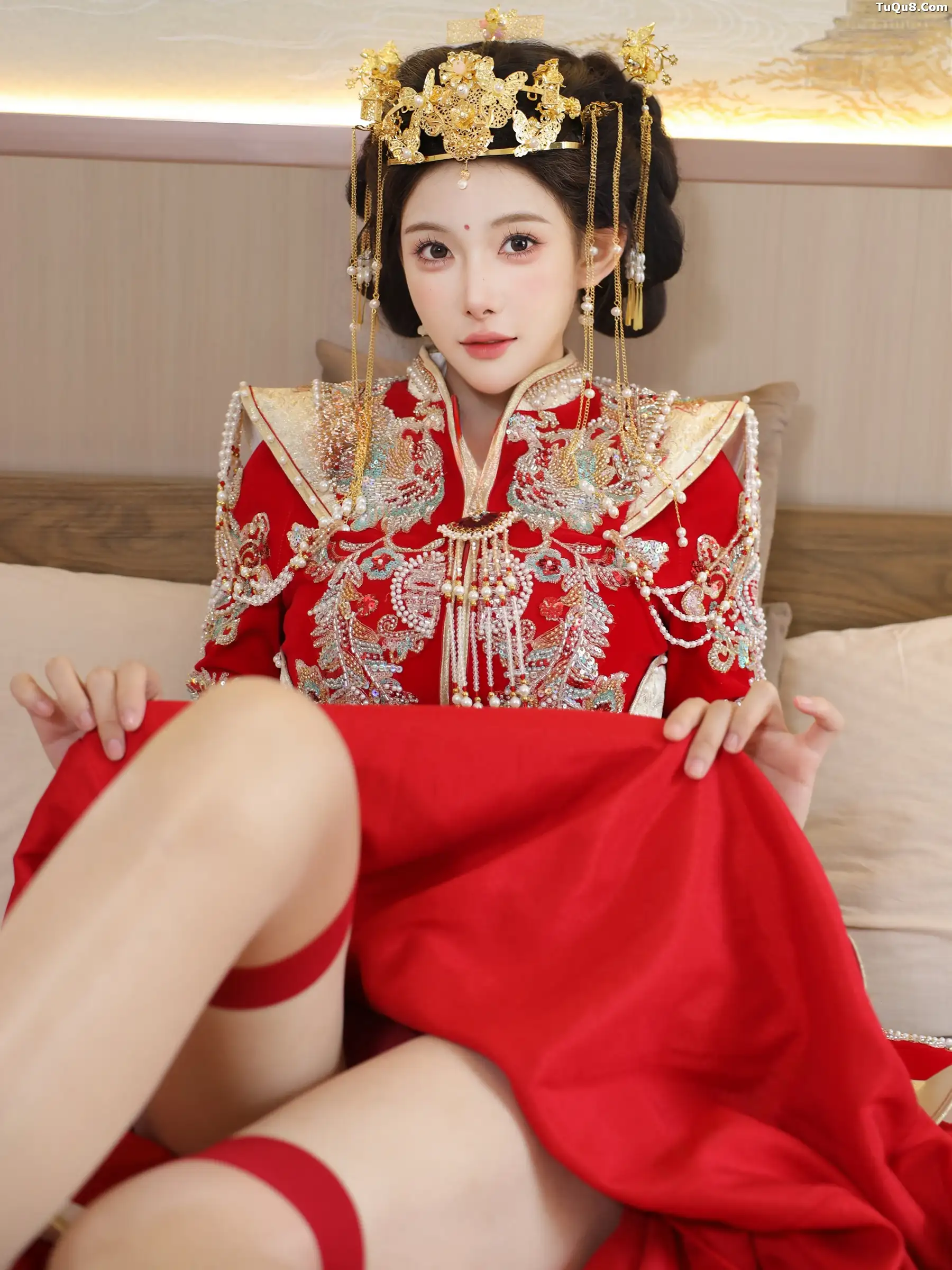 《秀人网 梨霜儿 高清写真》第21张，模特梨霜儿，秀人网，全套91张
