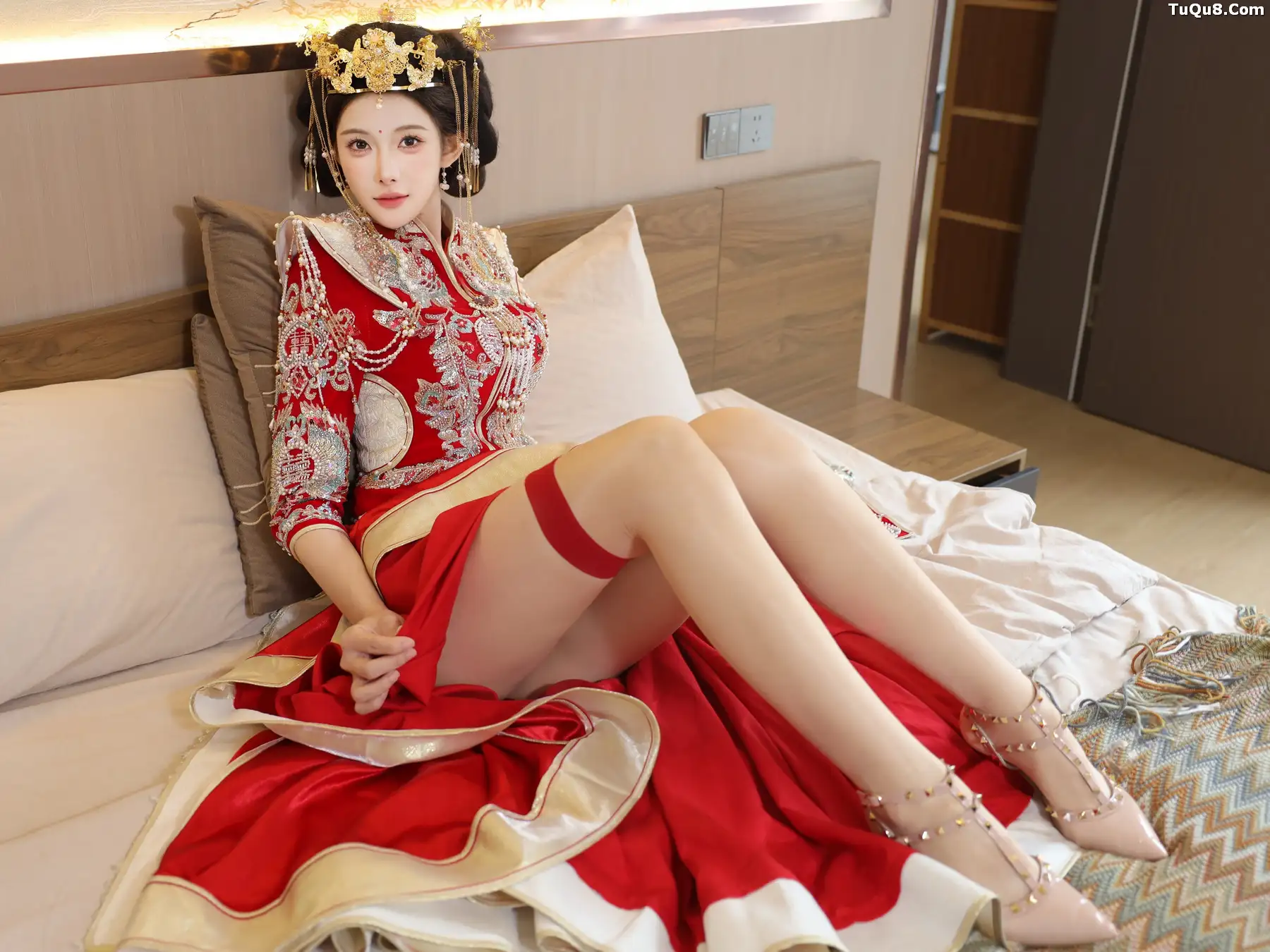 《秀人网 梨霜儿 高清写真》第29张，模特梨霜儿，秀人网，全套91张