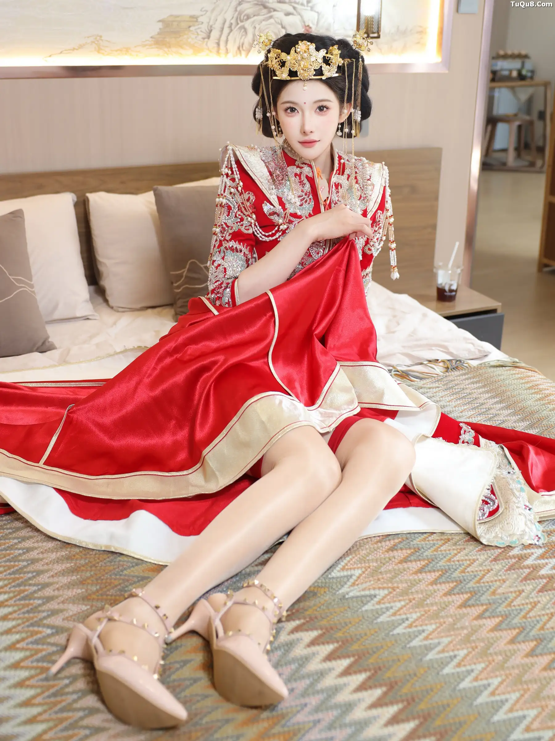 《秀人网 梨霜儿 高清写真》第46张,模特梨霜儿,秀人网,全套91张