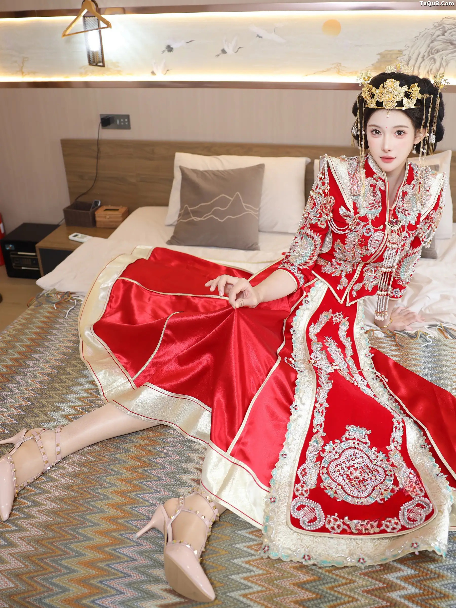 《秀人网 梨霜儿 高清写真》第48张，模特梨霜儿，秀人网，全套91张