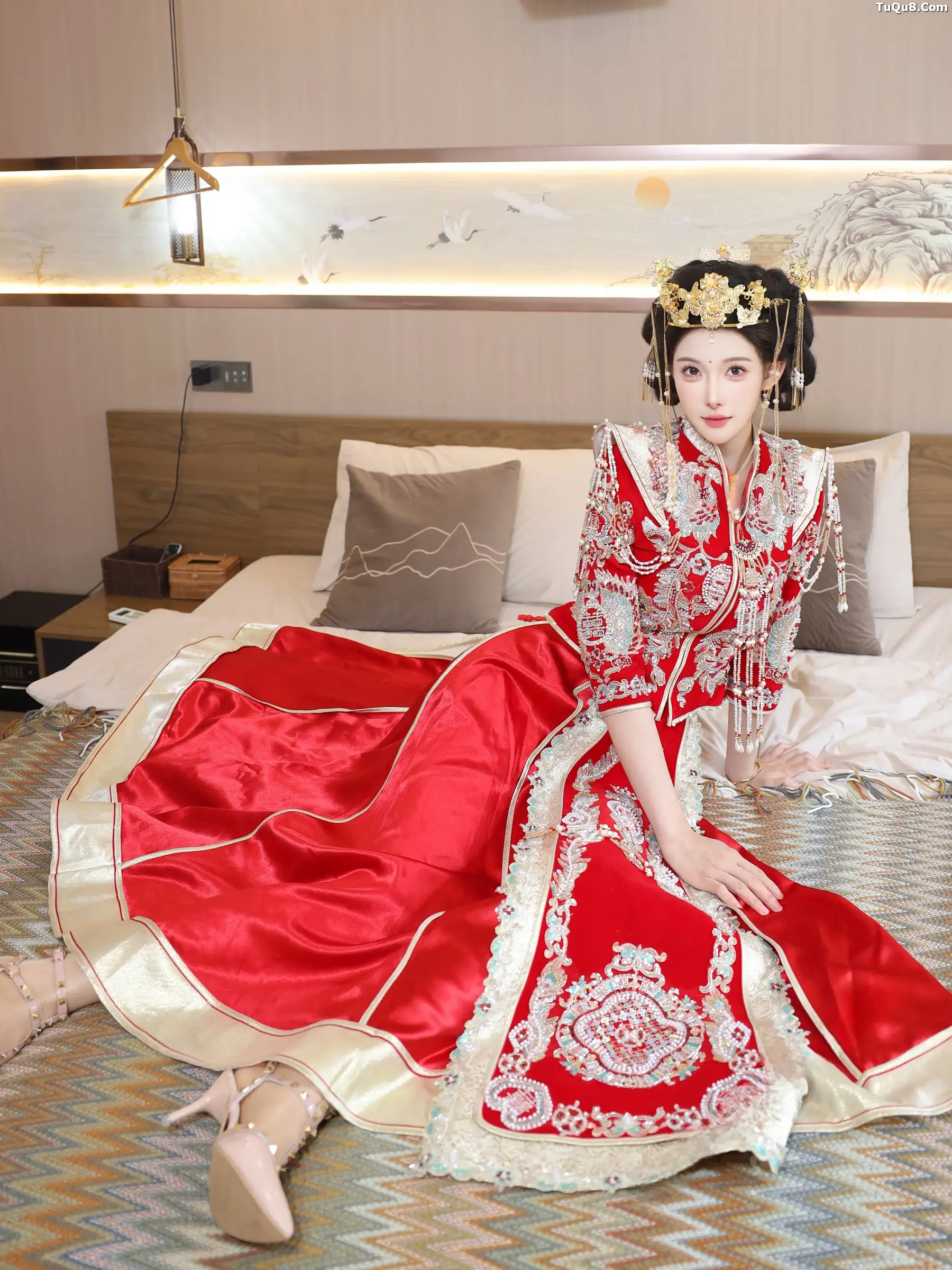 《秀人网 梨霜儿 高清写真》第49张，模特梨霜儿，秀人网，全套91张