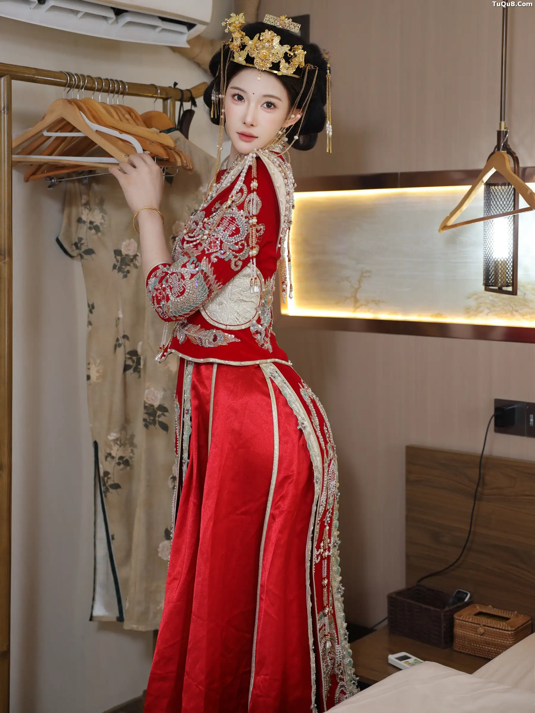 《秀人网 梨霜儿 高清写真》第57张，模特梨霜儿，秀人网，全套91张