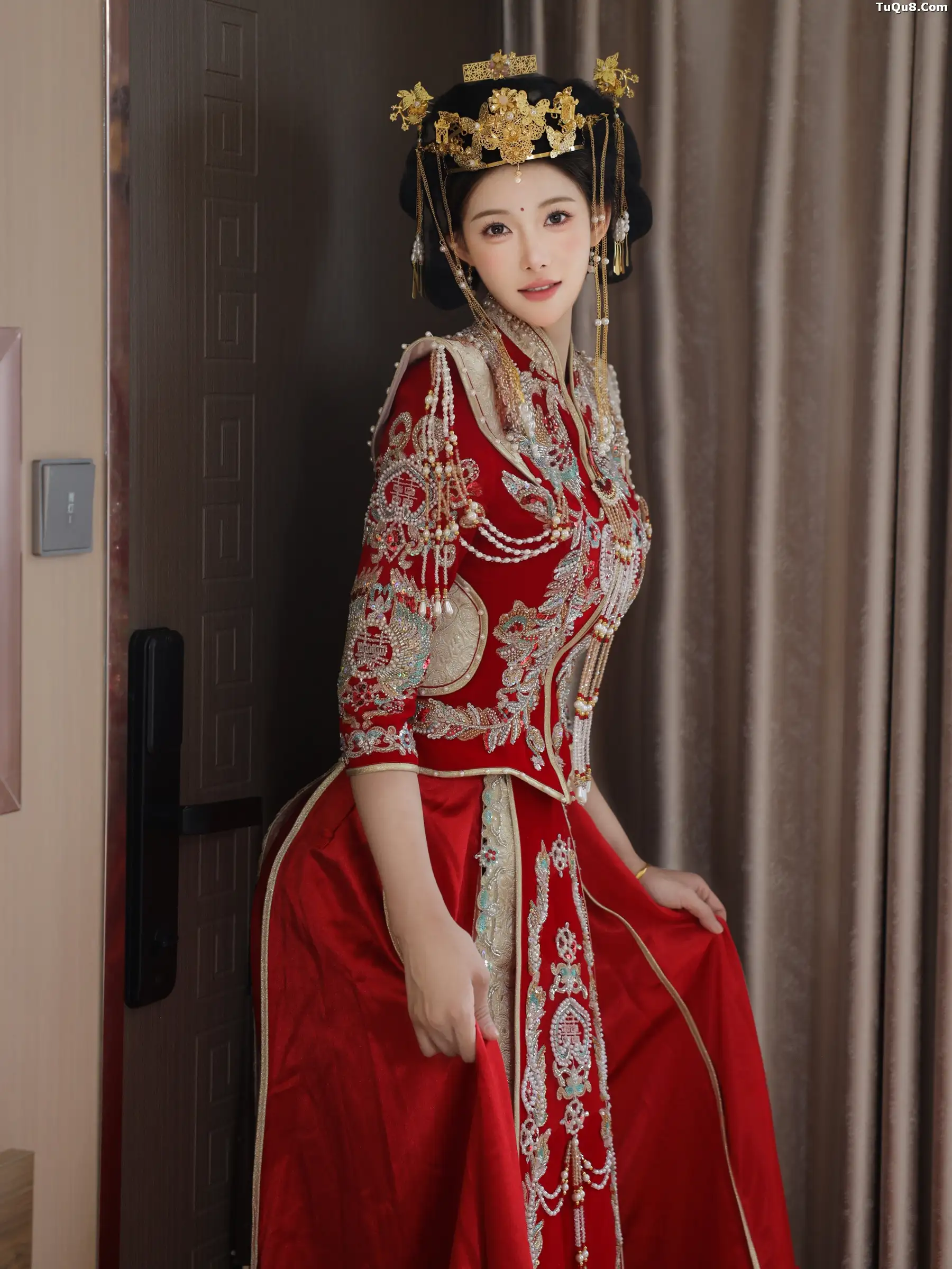 《秀人网 梨霜儿 高清写真》第63张，模特梨霜儿，秀人网，全套91张