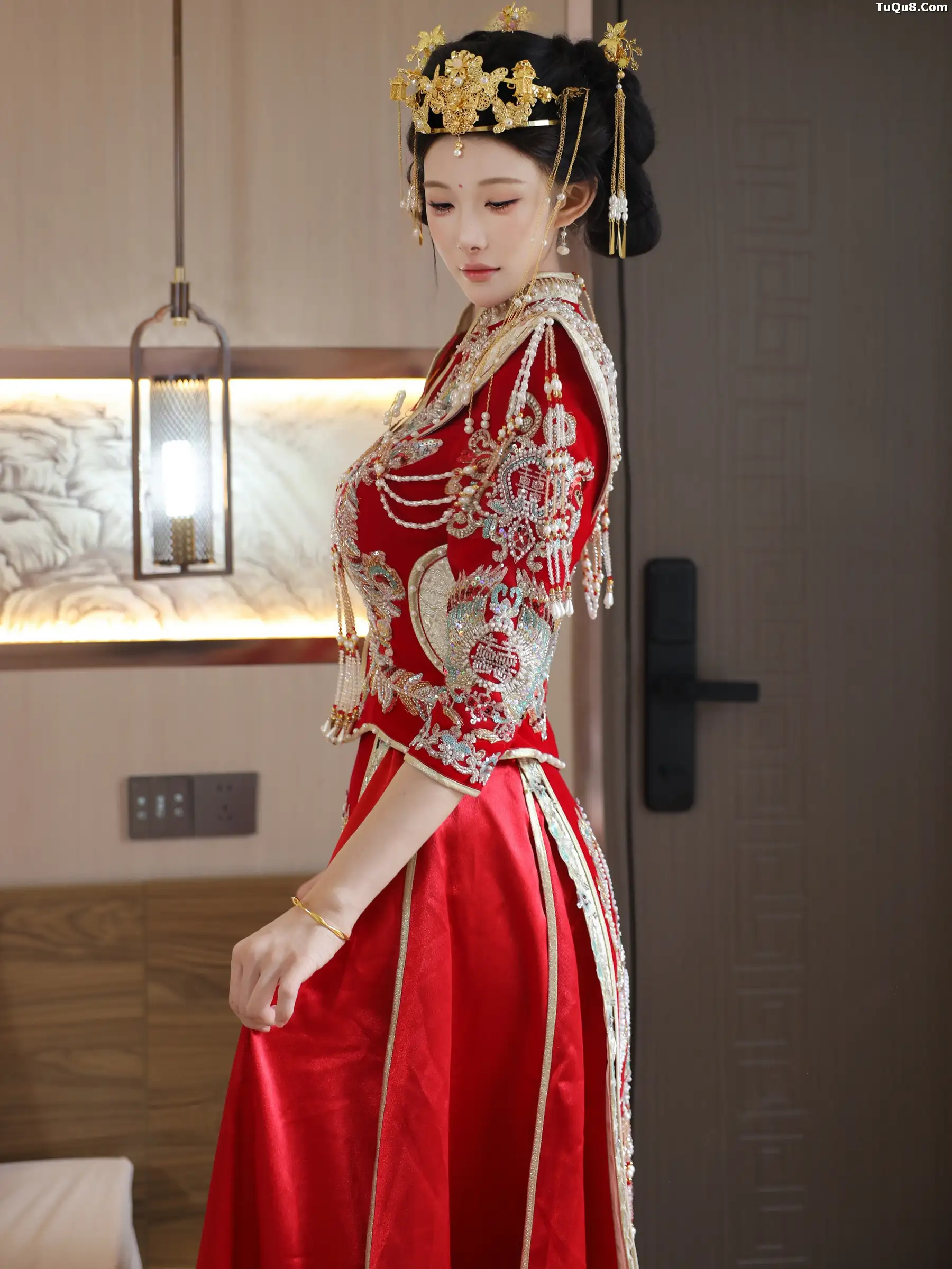 《秀人网 梨霜儿 高清写真》第65张，模特梨霜儿，秀人网，全套91张