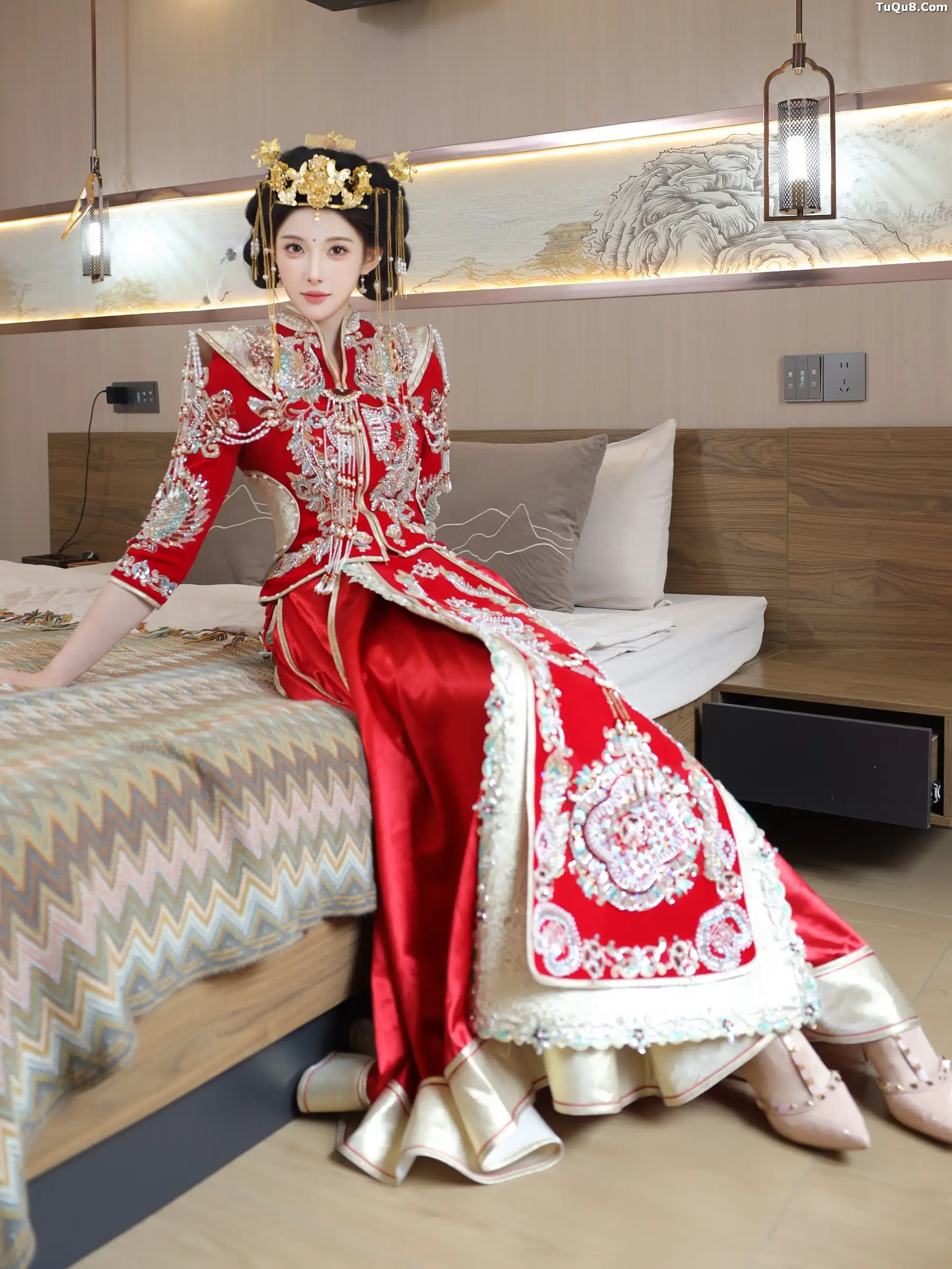 《秀人网 梨霜儿 高清写真》第67张，模特梨霜儿，秀人网，全套91张