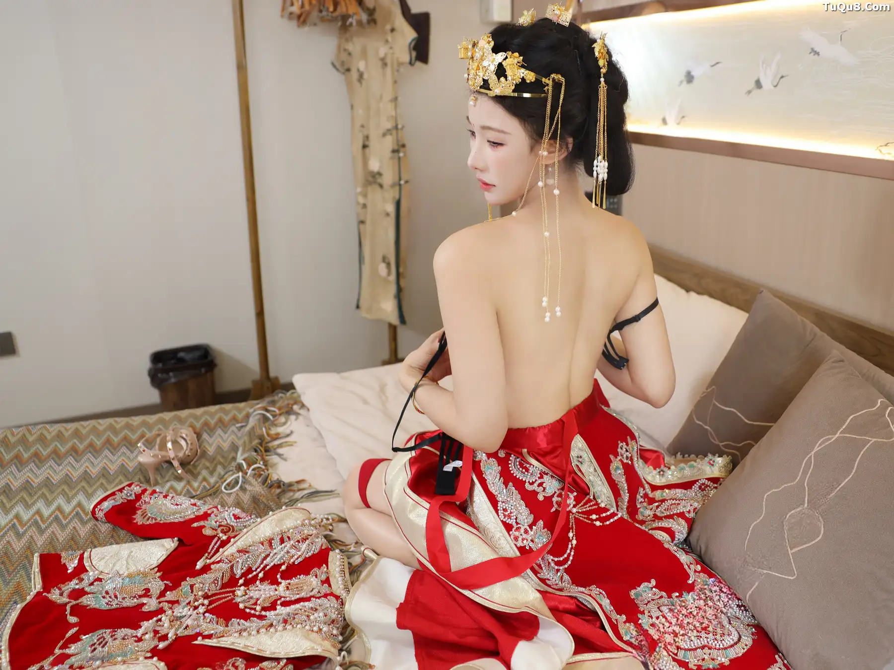 《秀人网 梨霜儿 高清写真》第81张,模特梨霜儿,秀人网,全套91张