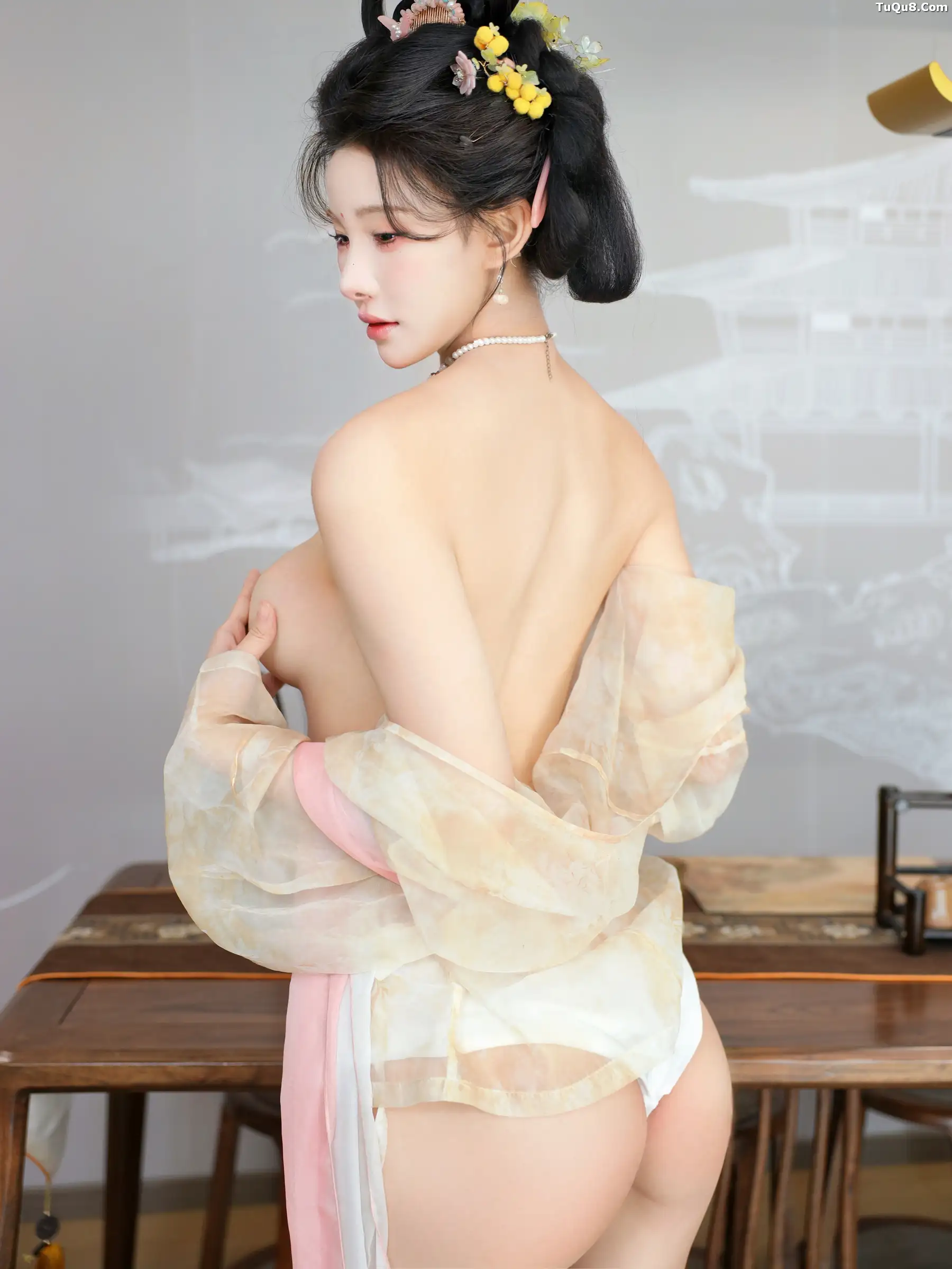 《秀人网 梨霜儿 高清写真》第5张,模特梨霜儿,秀人网,全套88张