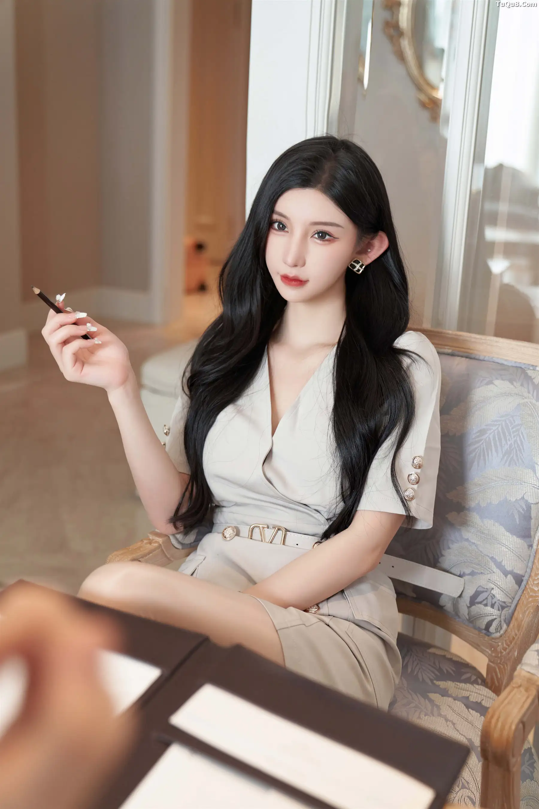 《秀人网 周于希 高清写真》第14张,模特周于希,秀人网,全套100张