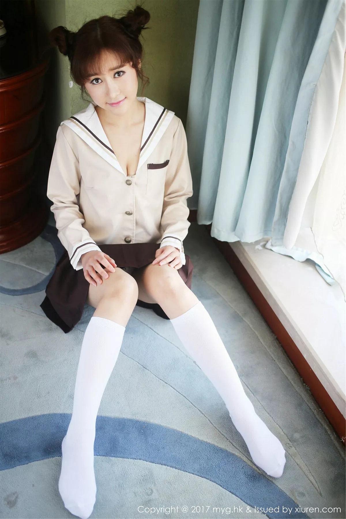 《MyGirl美媛馆 小珂luka 高清写真 第247期》第1张，模特小珂luka，mygirl，全套56张