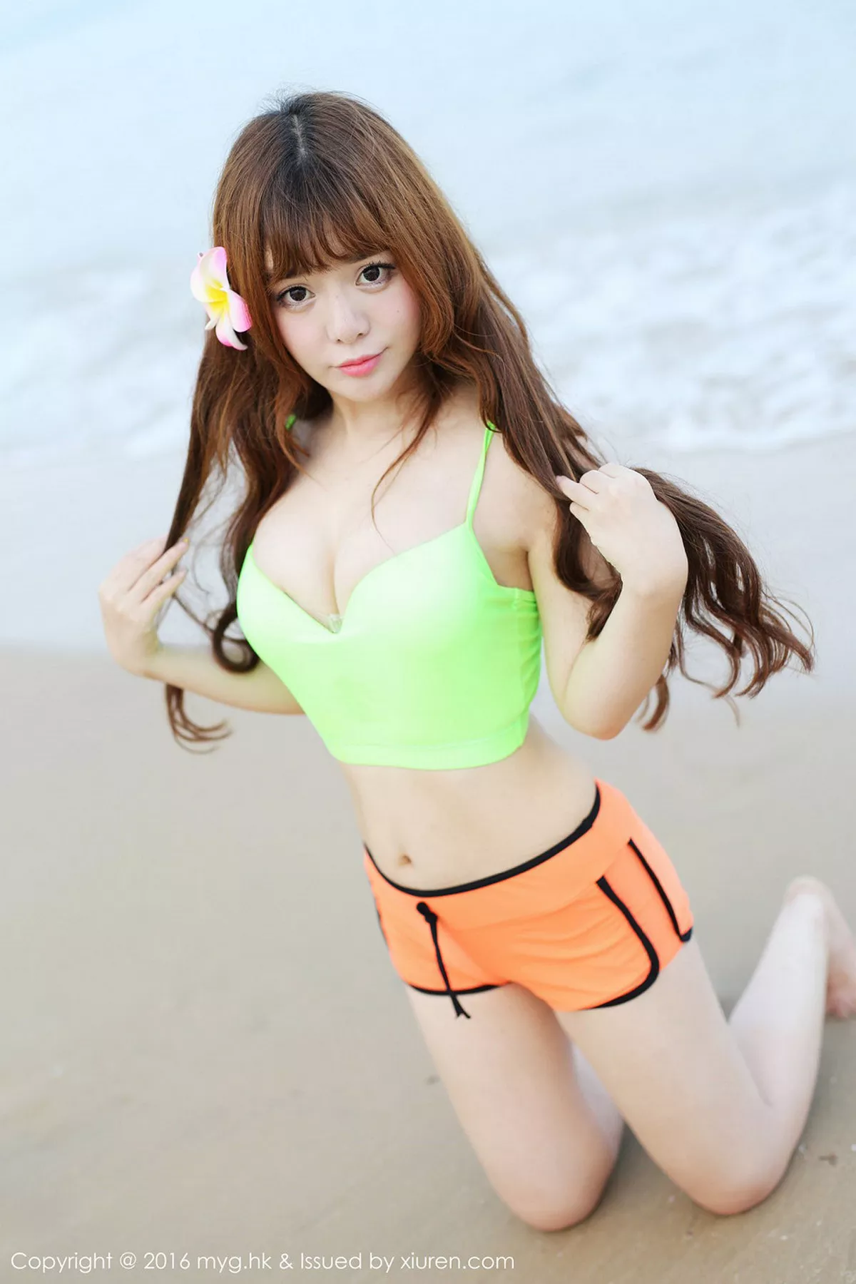 《MyGirl美媛馆 粉芭比 高清写真 第225期》第44张，模特粉芭比，mygirl，全套52张