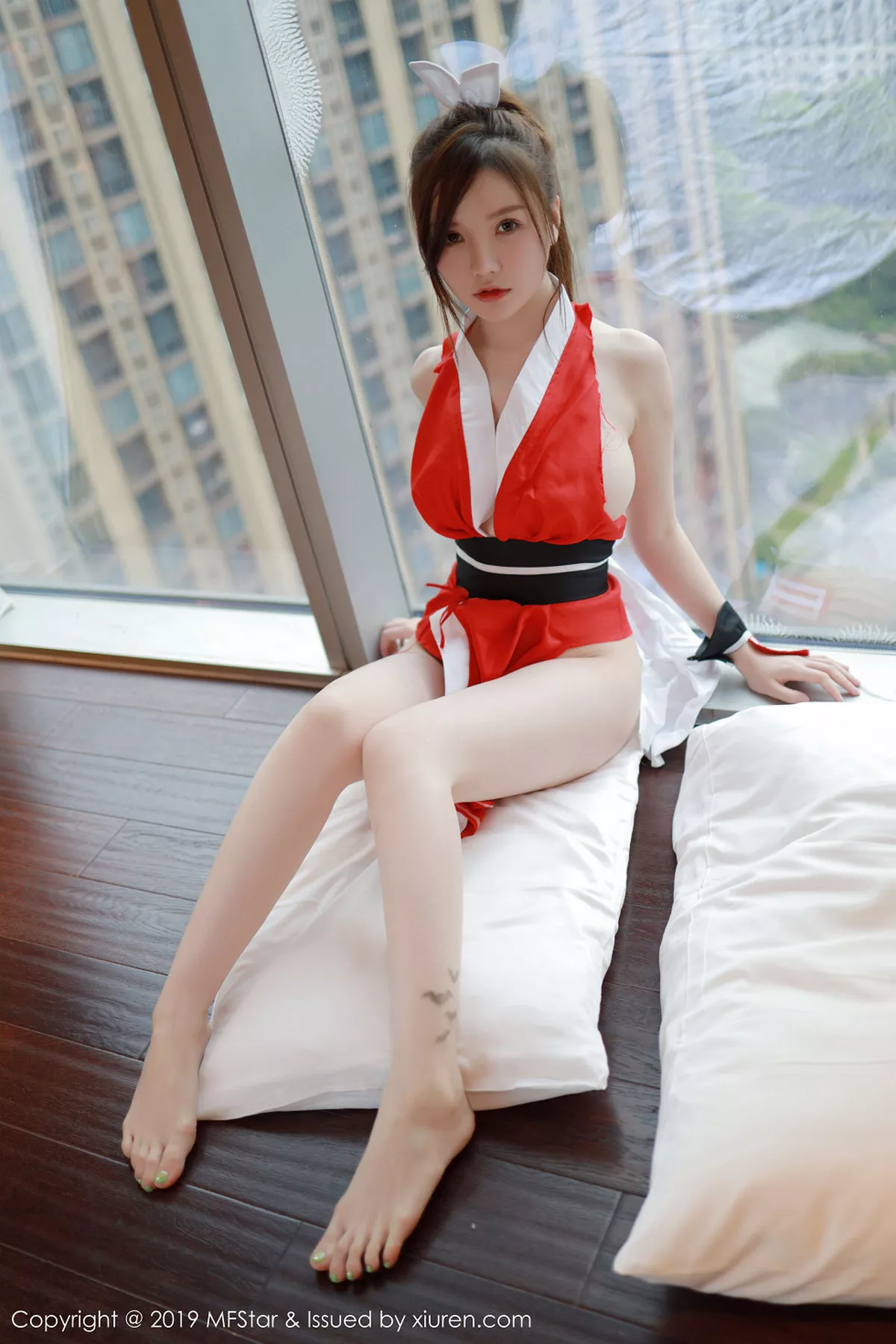 《MFStar模范学院 糯美子 高清写真 第216期》第46张,模特糯美子,mfstar,全套52张