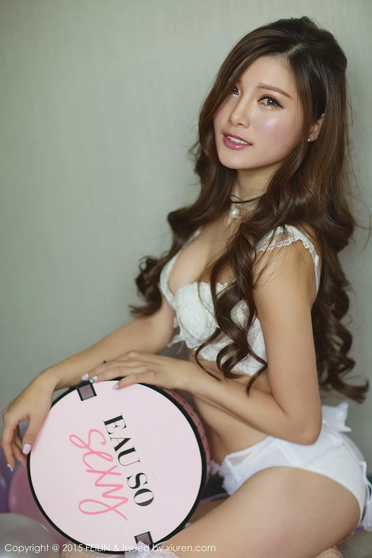 《FeiLin嗲囡囡 奶茶-Emily 嗲囡囡写真 第001期》第15张,模特奶茶-Emily,feilin,嗲囡囡主题,全套49张