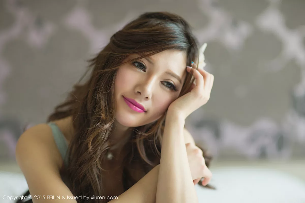 《FeiLin嗲囡囡 奶茶-Emily 嗲囡囡写真 第001期》第42张,模特奶茶-Emily,feilin,嗲囡囡主题,全套49张